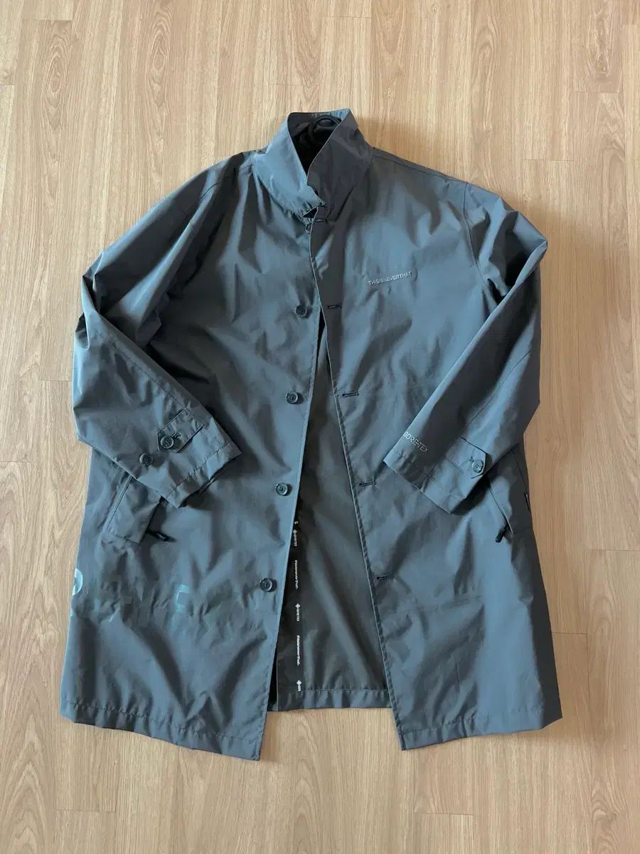級 thisisneverthat GORE-TEX ウィンドブレーカー コート グレー