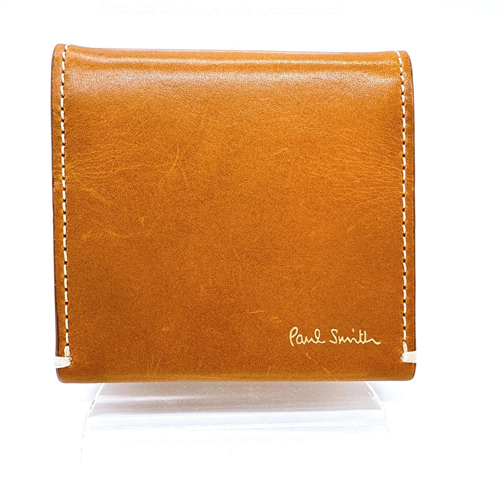 ポールスミス Paul Smith 牛革レザー小銭入れ財布 BOX ケース ポールスミス Paul Smith 牛革レザー小銭入れ財布 BOX コインケース