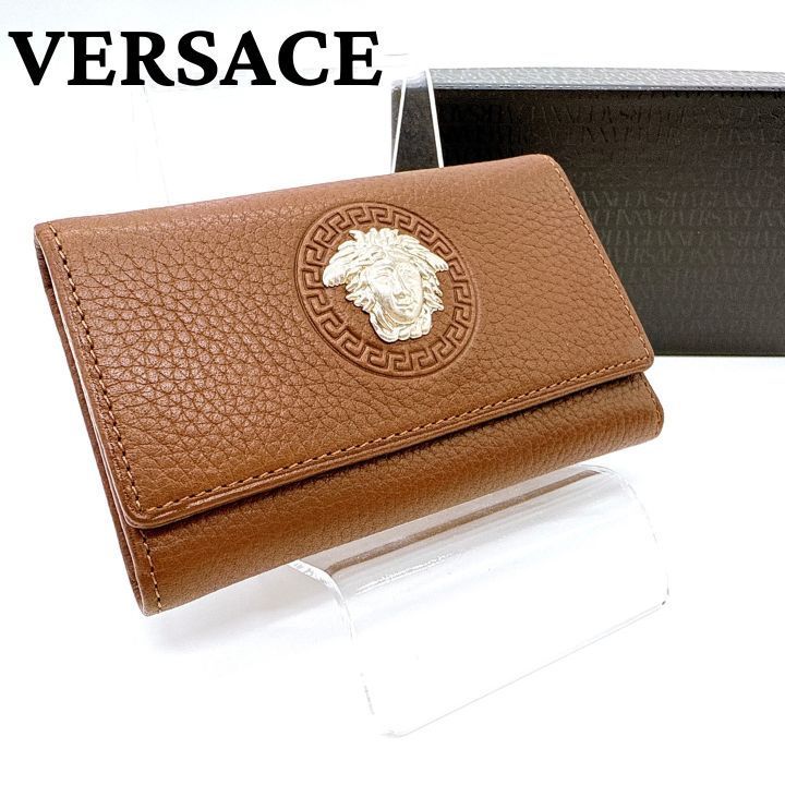 VERSACE ヴェルサーチ 6連キーケース キーホルダー メデューサ - メルカリ