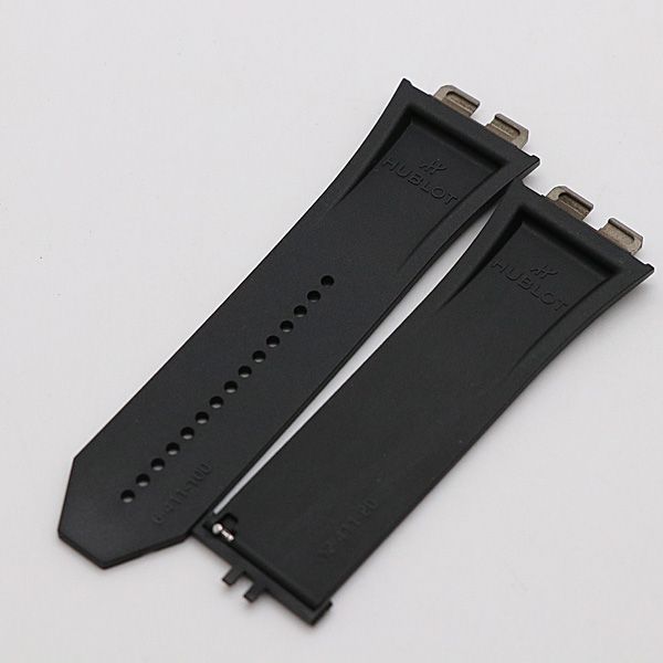 美品 ウブロ ベルト ラバー ブラックカラー 12-411-80/6-411-100