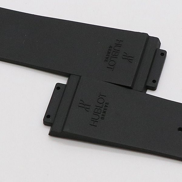美品 ウブロ 純正 ベルト ラバー 黒 19mm 6-322-100/12-322-80