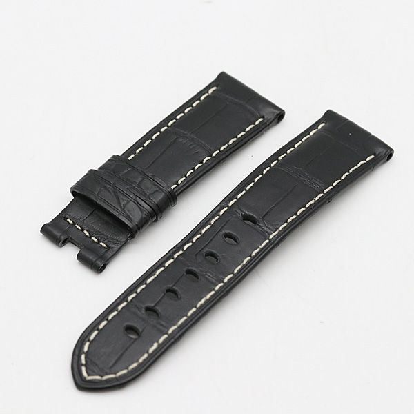 美品 パネライ 純正 ベルト レザー 黒 23mm メンズ腕時計 2000000