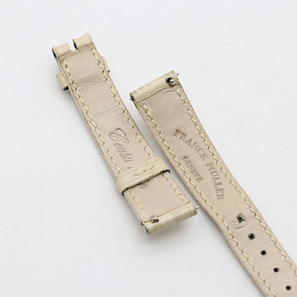 フランクミュラー 純正 ベルト レザー アイボリー 14mm レディース