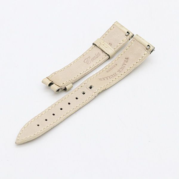 フランクミュラー 純正 ベルト レザー アイボリー 14mm レディース