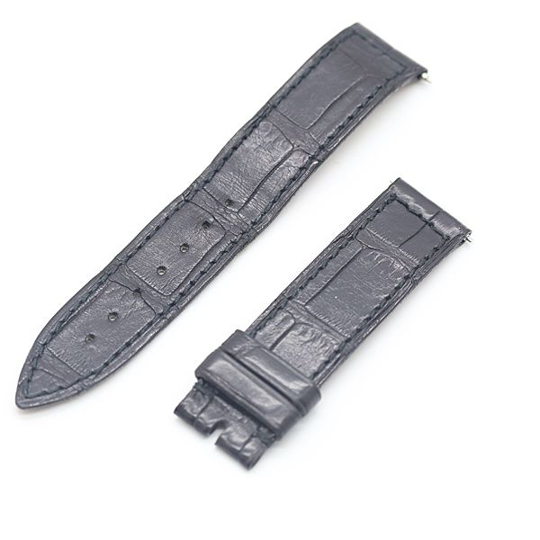 箱付 フランクミュラー 純正ベルト レザー クロコ ブラックカラー