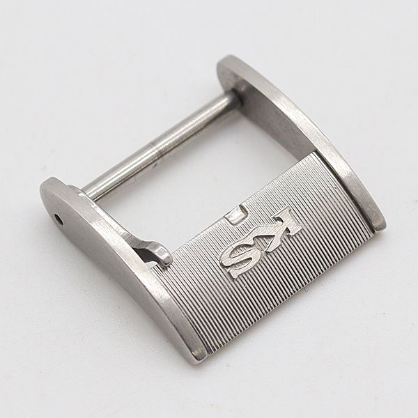 良品 セイコー キングセイコー 純正尾錠 シルバーカラー 14mm メンズ