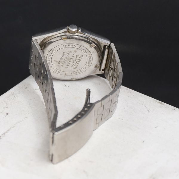 QZ シチズン 4-731743 シルバー文字盤 レディース腕時計 2000000 NSK