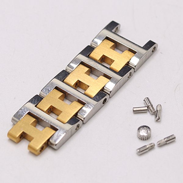 良品 エルメス クリッパー 純正コマ 4コマ 12mm用 シルバー/ゴールド