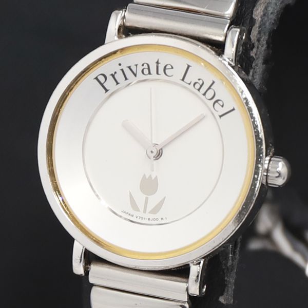 QZ Private Label V701-6K40 シルバー文字盤 レディース腕時計 2000000