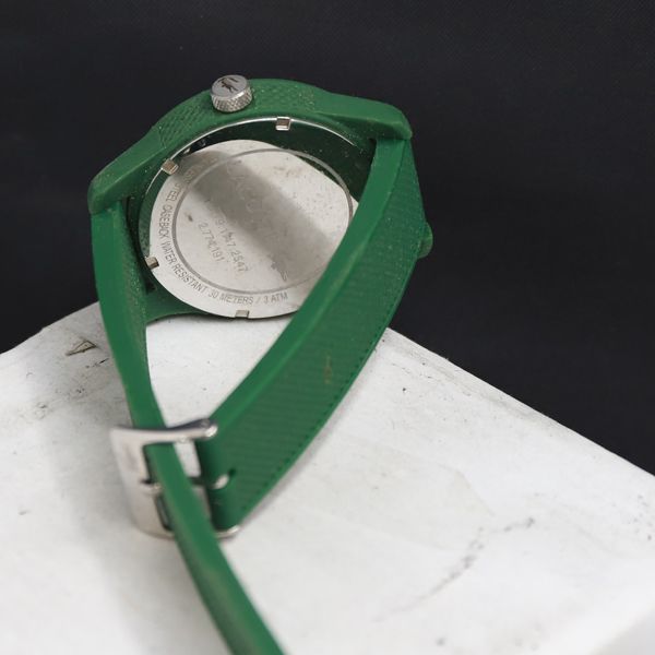 QZ LACOSTE LC.79.1.47.2547 緑文字盤 レディース腕時計 2000000 NSK