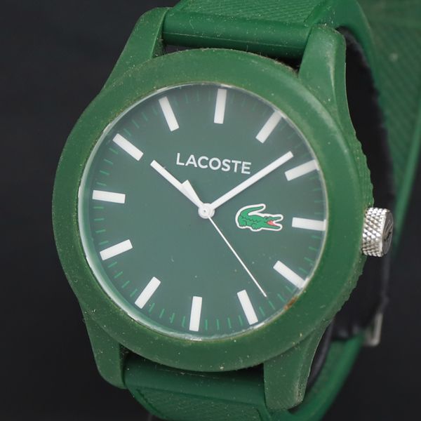 QZ LACOSTE LC.79.1.47.2547 緑文字盤 レディース腕時計 2000000 NSK