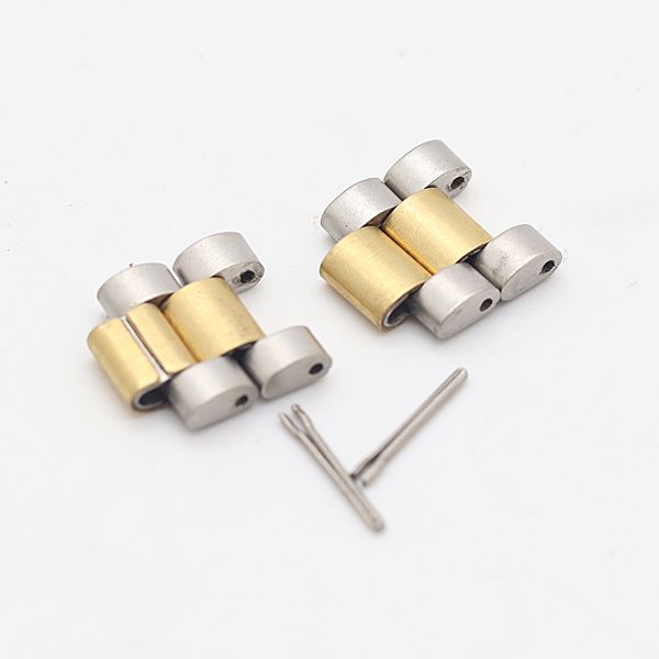 1円 良品 タグホイヤー 974.003 純正コマ 4コマ シルバー×ゴールド