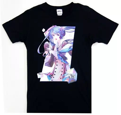 中古】Tシャツ(キャラクター) 初音ミク Tシャツ ブラック Lサイズ