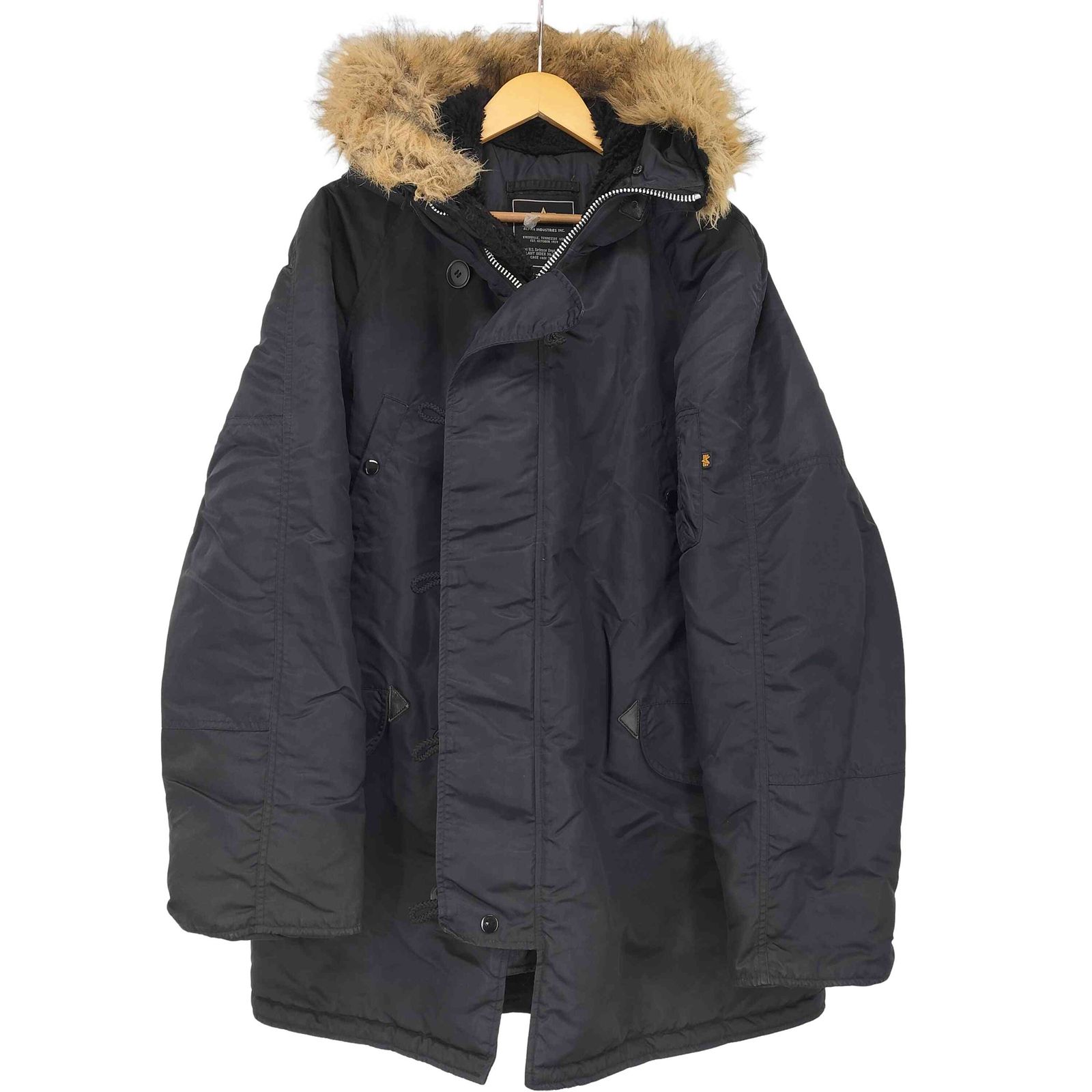 アルファインダストリーズ ALPHA INDUSTRIES N-3B NYLON JACKET メンズ import：XL
