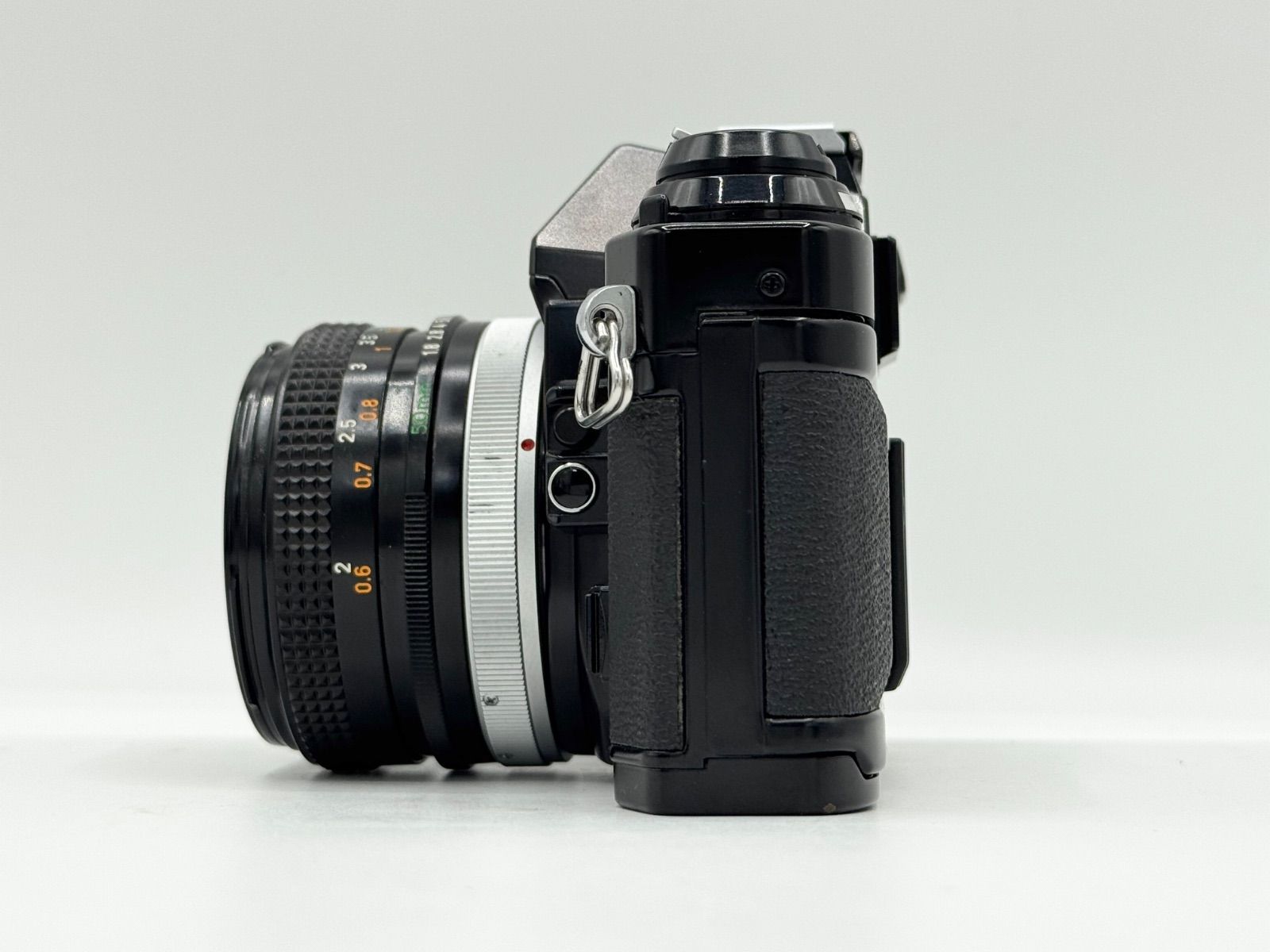 完動品】Canon AE-1 PROGRAM ブラックボディ FD 50mm F1.8 S.C 動作