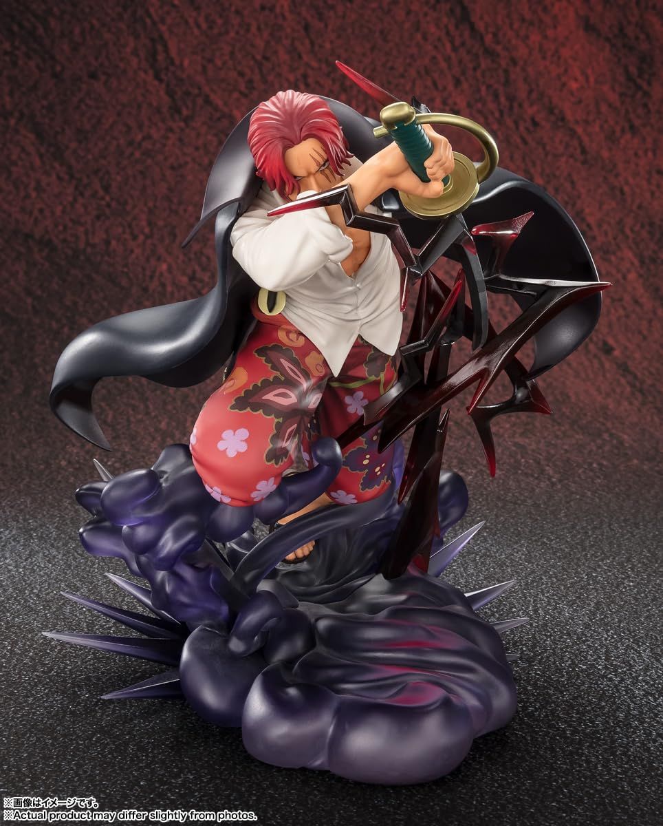 NATIONS フィギュアーツZERO ONE PIECE 超激戦 シャンクス 神避 約200 mm PVC ABS製 塗装済み完成品フィギュア