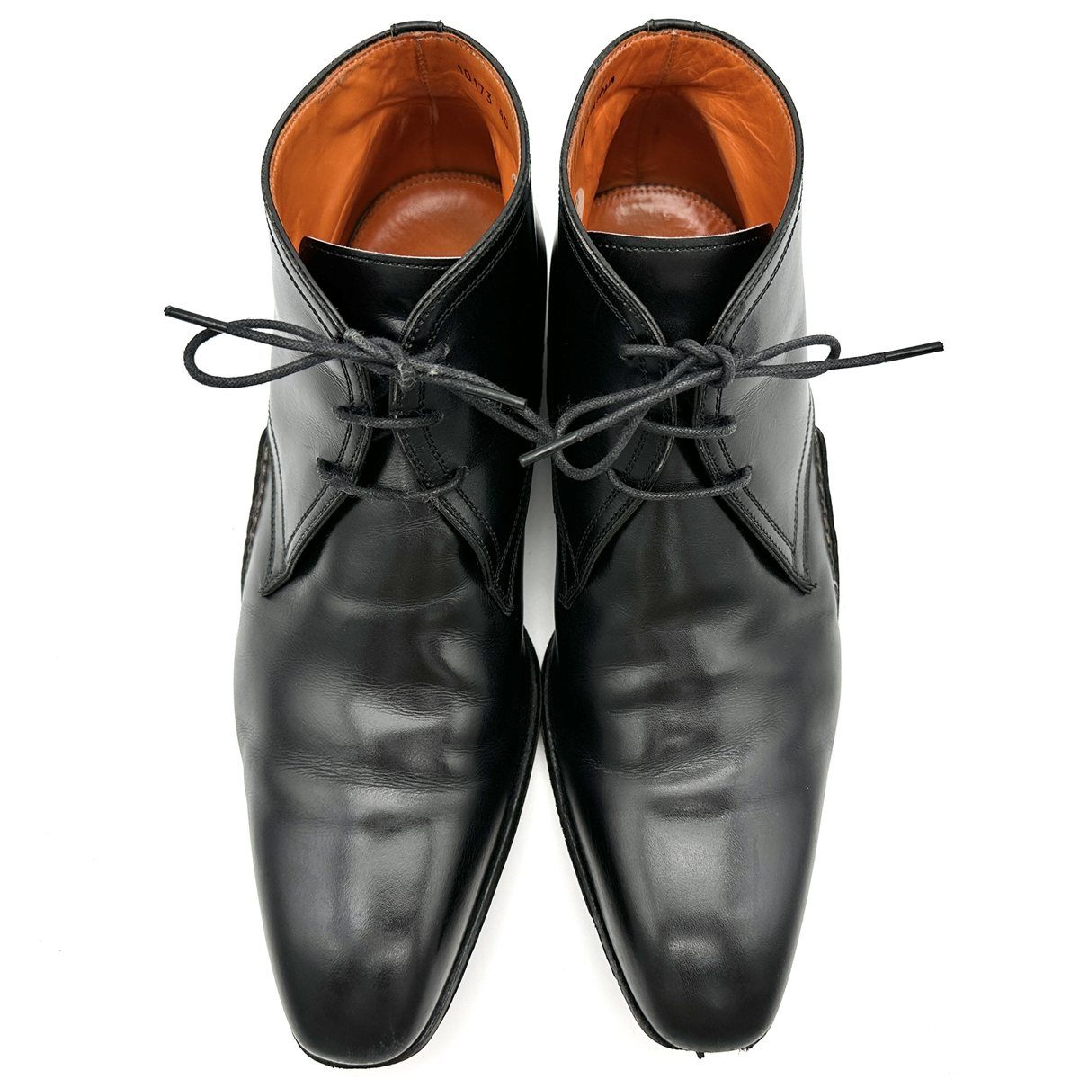 □希少□ MAGNANNI オパンカ チャッカブーツ 本革 プレーントゥ