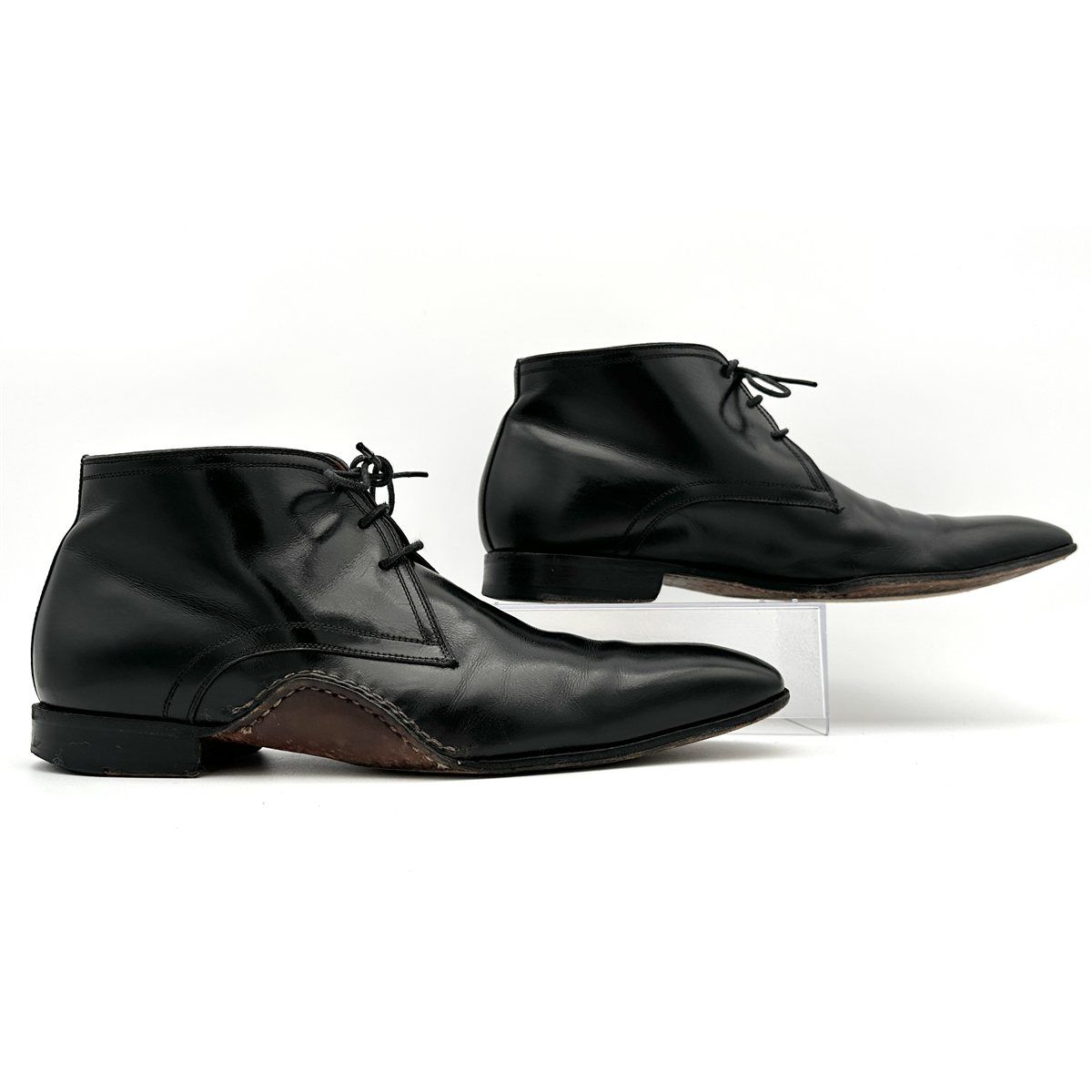 □希少□ MAGNANNI オパンカ チャッカブーツ 本革 プレーントゥ