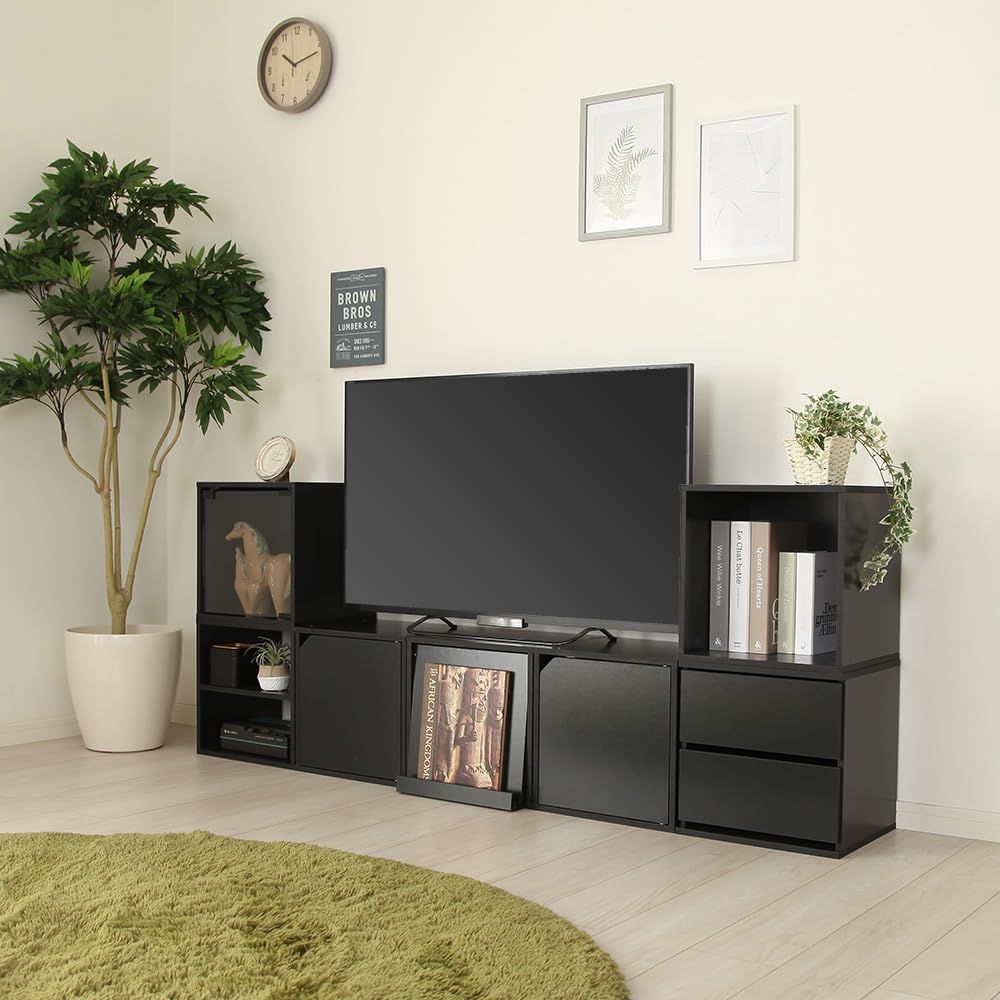 新品 【JAJAN】木製 キューブボックス ユニットラック [cubrick