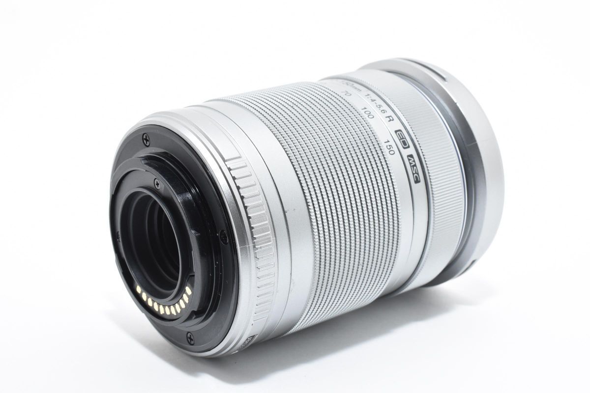 良品 OLYMPUS M.ZUIKO DIGITAL 40-150mm F4-5.6 R ED MSC シルバー