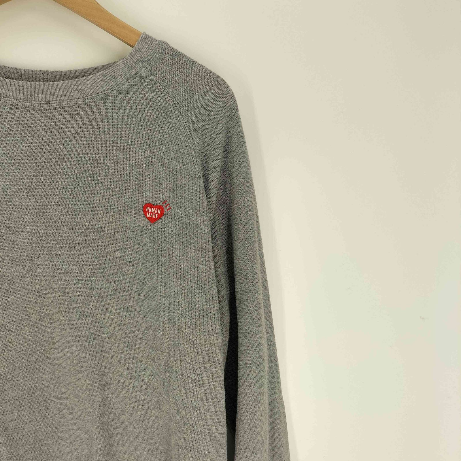 HUMAN MADE(ヒューマンメイド) 24AW RAGLAN SLEEVE L/S T-SHIRT ラグランスリーブ ロングスリーブTシャツ  メンズ JPN：M 【中古】【ブランド古着バズストア】 ヒューマンメイド HUMAN MADE 24AW RAGLAN SLEEVE L/S T-SHIRT