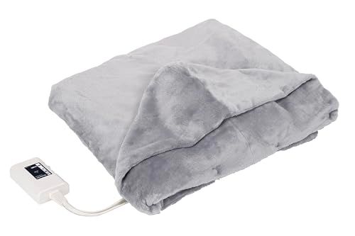電響社 Denkyosha ゼピール 電気ひざ掛け毛布 ホットローブタイプ フード付 ㎝ 着る毛布 洗える 省エネ フランネル素材 室温センサー付 ダニ退治 ８時間自動オフ ZMB-53 A