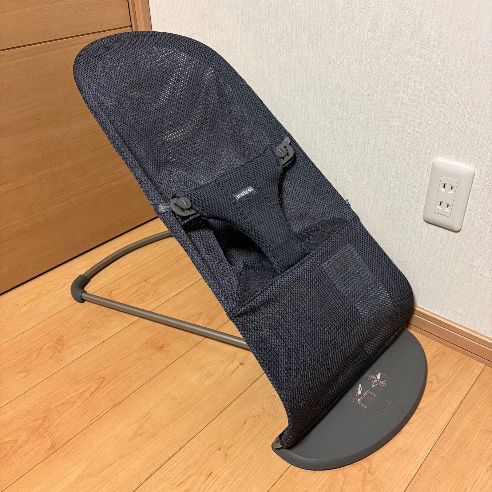 BABYBJORN ベビービョルン バウンサー ブリスエアー アンスラサイト