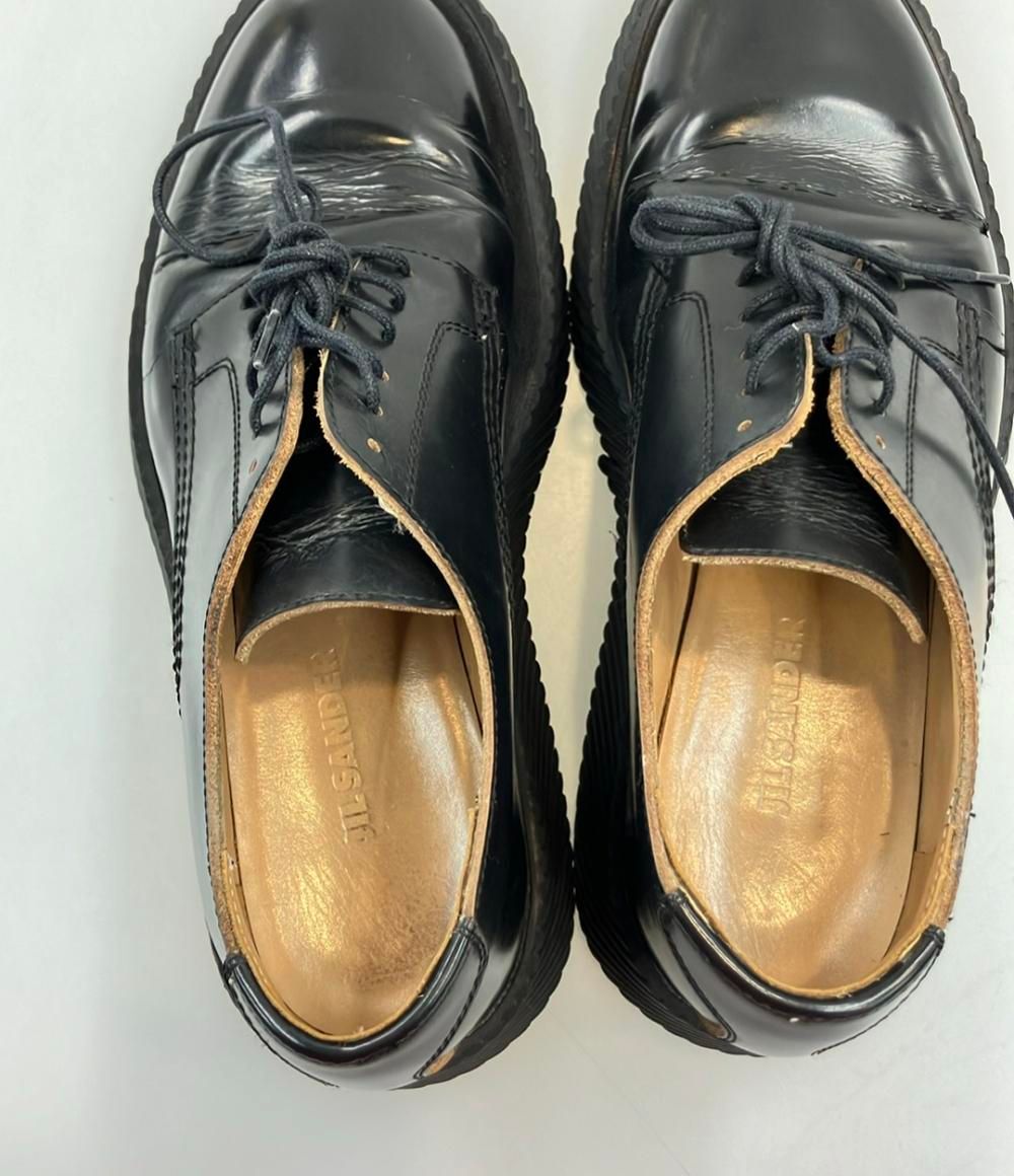 訳あり ジルサンダー レースアップシューズ レザー レディース SIZE 36