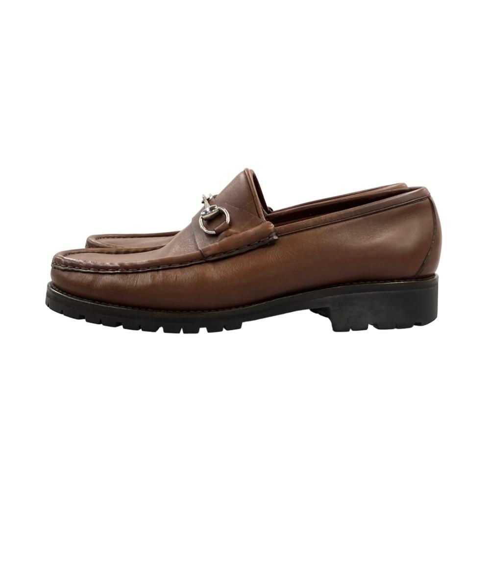 美品 GUCCI ホースビットローファー 42 1/2 E グッチ ホースビットローファー メンズ SIZE 43 1/2 E (28.5cm) GUCCI