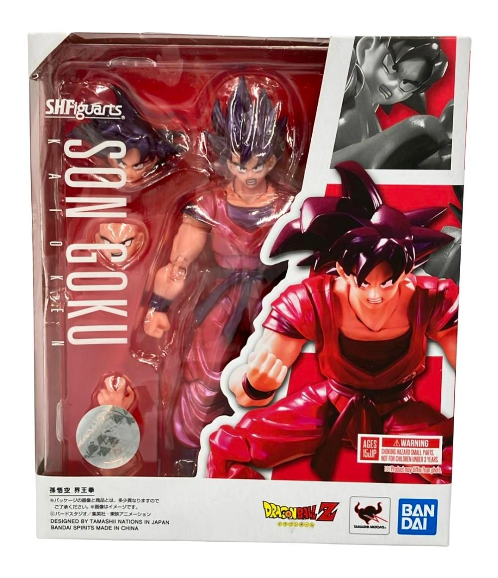 美品 バンダイ ドラゴンボールZ S.H.Figuarts 孫悟空 界王拳