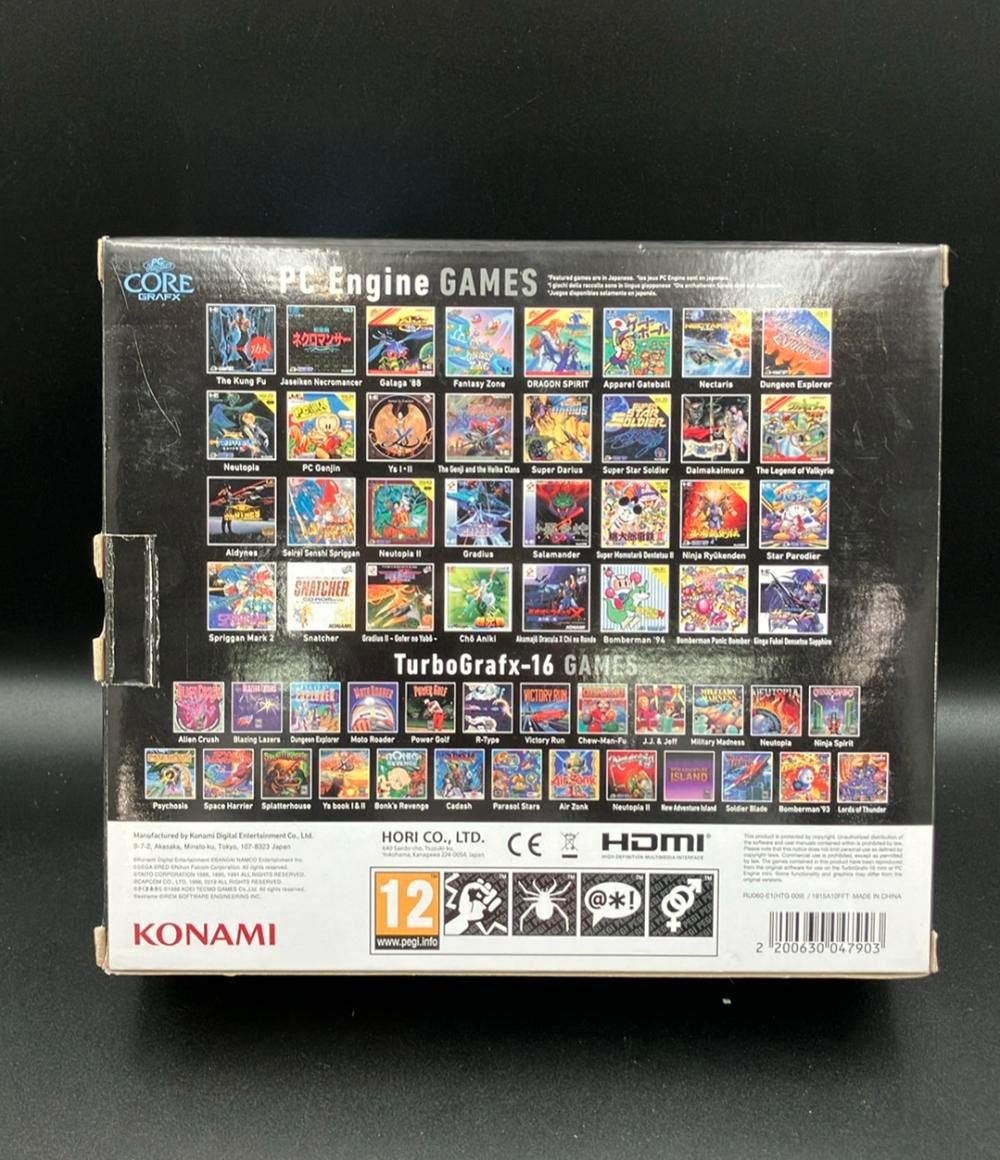  コナミ PCエンジン コアグラフィックス ミニ ゲームハード その他 テレビゲーム