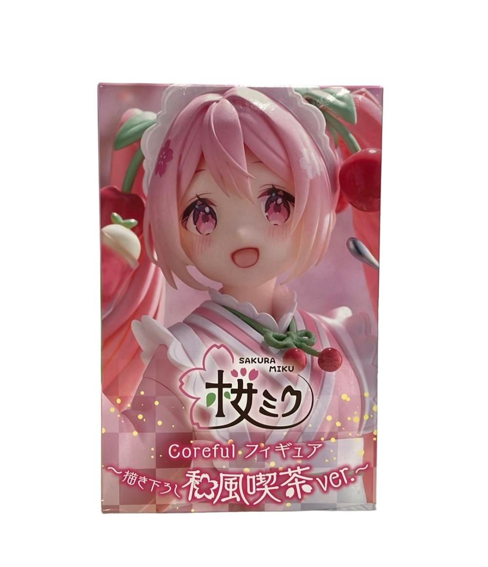 美品 タイトー 初音ミク careful 桜ミク 和風喫茶ver. フィギュア