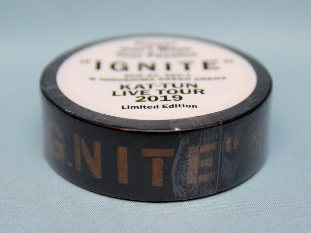 KAT-TUN 19年 IGNITE マスキングテープ *広島 - メルカリ