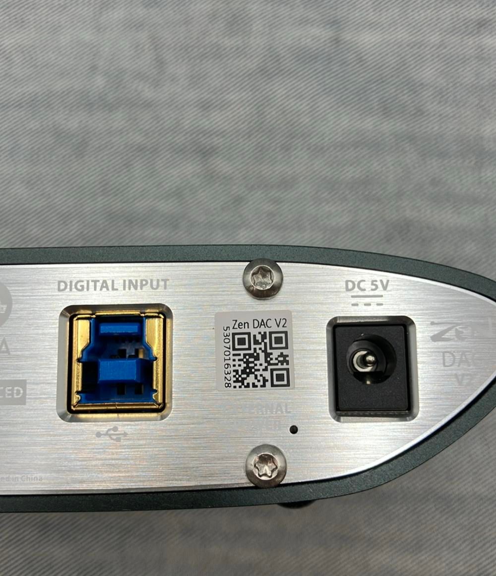 iFi audio iFiオーディオ ZEN DAC V 2 ヘッドホンアンプ ヘッドホンスタンド ポータブルレコーダー