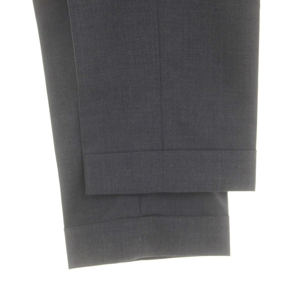 【美品】Rota ダークグレー スラックス　46 上質素材　カシミヤ　ウール ロータ ROTA ウール ドレススラックスパンツ グレー【サイズ48