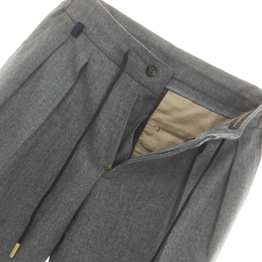 中古】ベルウィッチ BERWICH ウール イージースラックスパンツ グレー