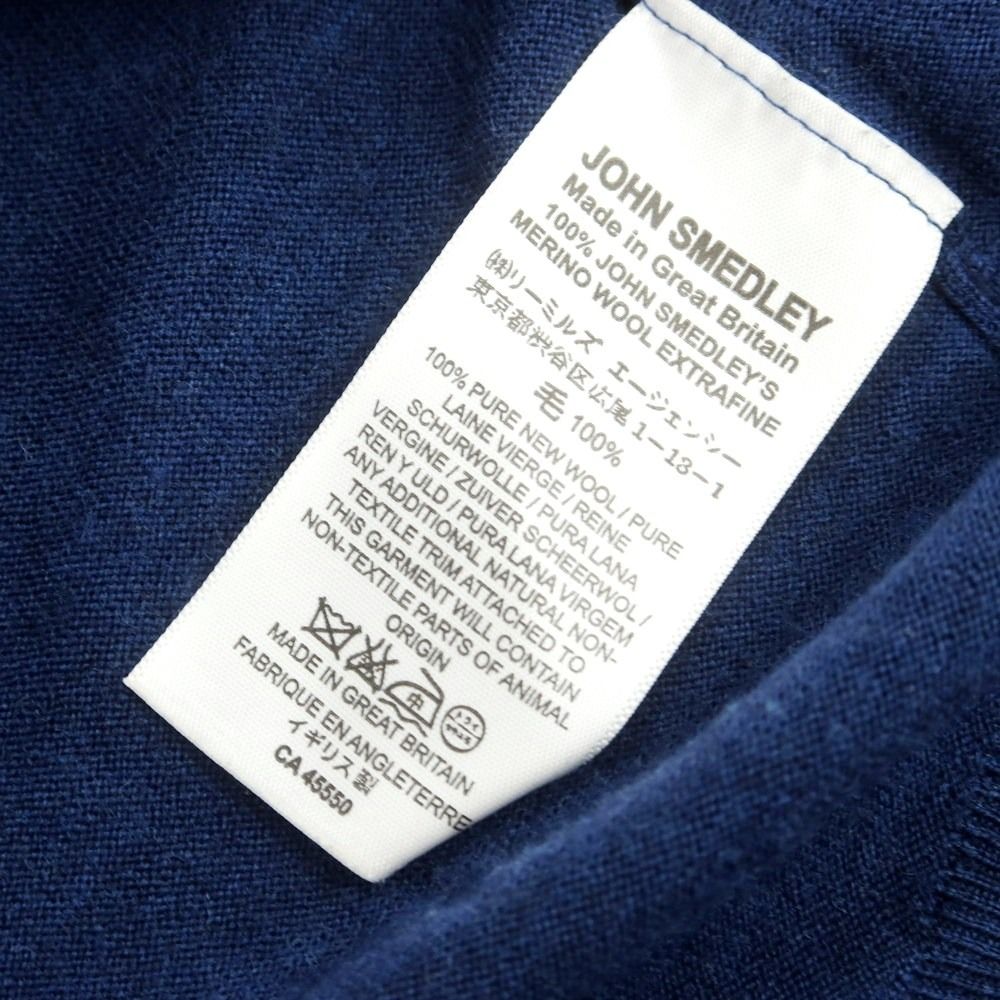 中古】ジョンスメドレー JOHN SMEDLEY ハイゲージウール プルオーバー