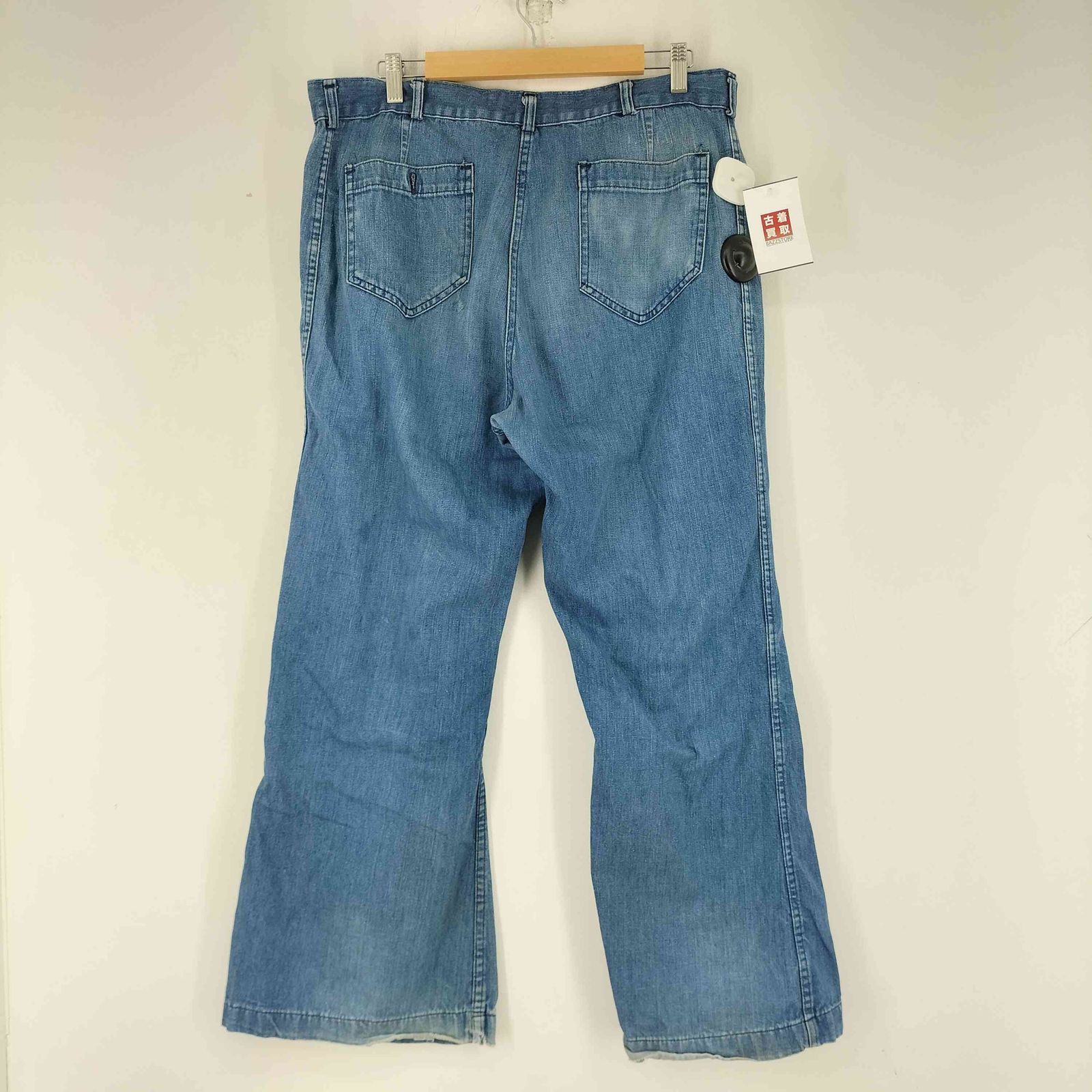 ユーエスネイビー U.S.NAVY 70-80S デニムフレアセーラーパンツ