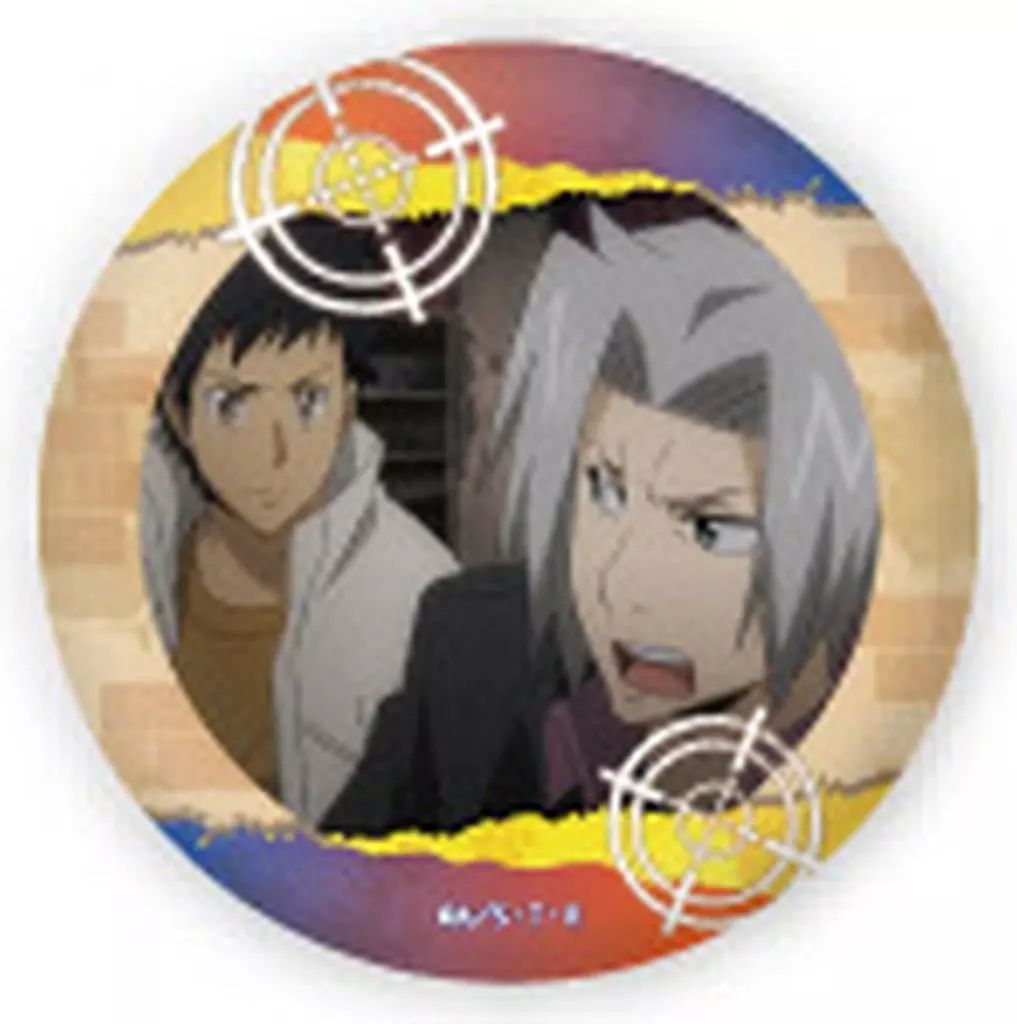 中古】バッジ・ビンズ 山本武＆獄寺隼人 「缶バッジコレクション 家庭