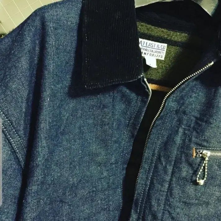 At Last&Co(アットラスト) デニムブランケット 40サイズ TIMEWORN