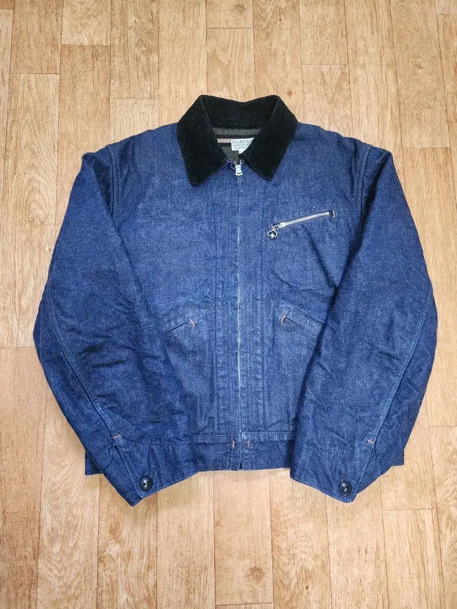 At Last&Co(アットラスト) デニムブランケット 40サイズ TIMEWORN