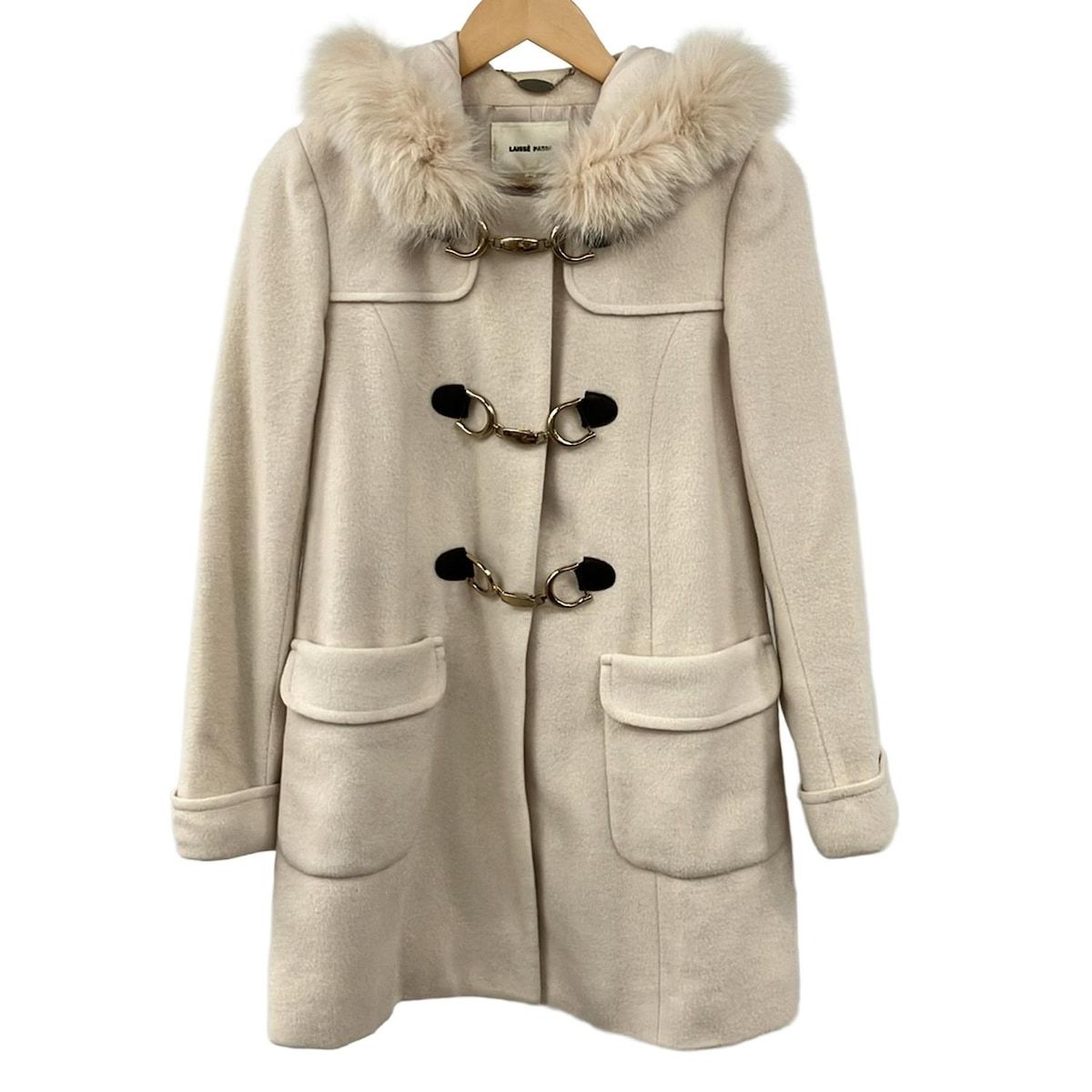 【新品】レッセパッセ　38サイズ　ダッフルコート LAISSE PASSE(レッセパッセ) ダッフルコート サイズ38 M レディース美