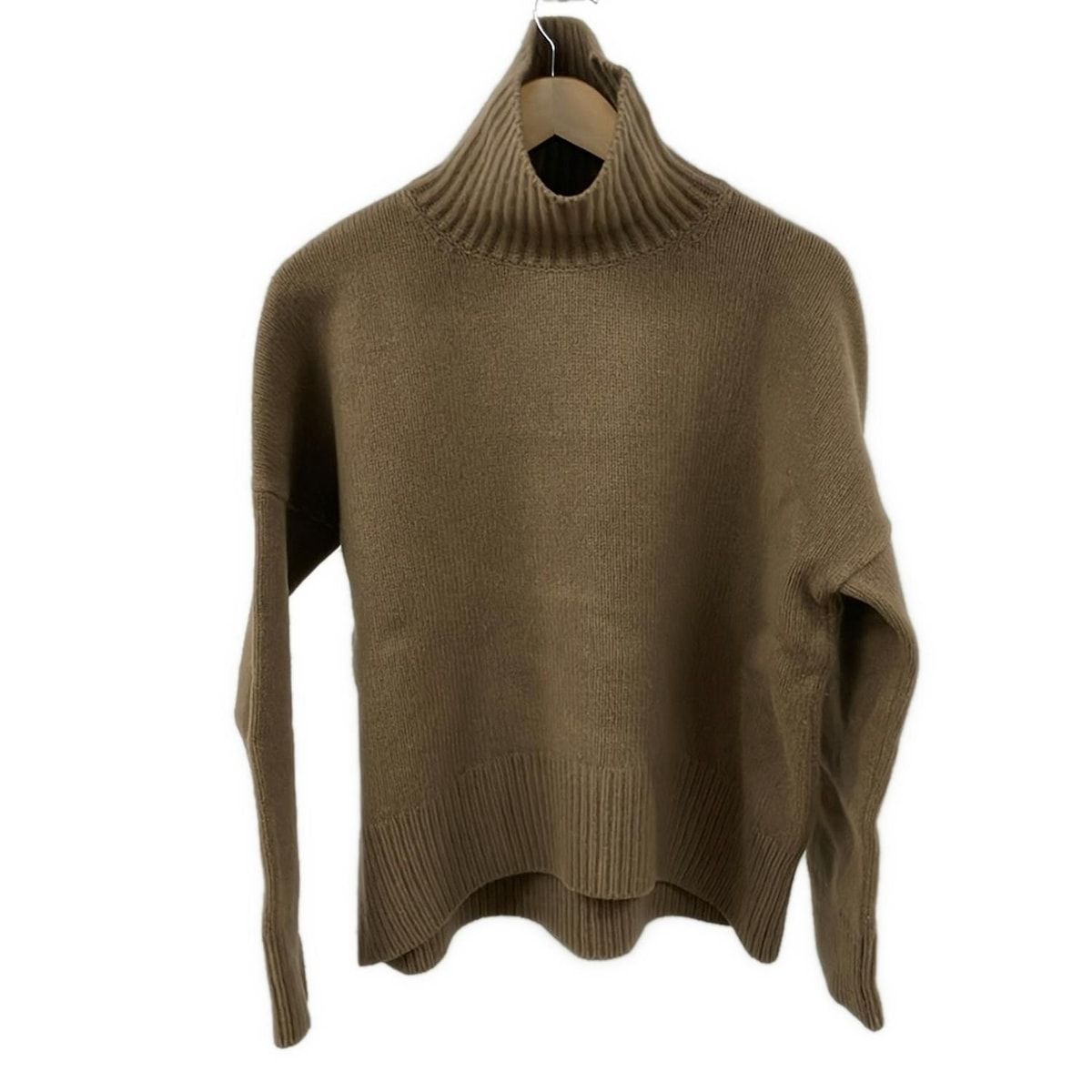 ドゥーズィエムクラス ミューズ ニット セーター ブラウン タートルネック MUSE de DEUXIEME CLASSE(ミューズデドゥーズィエムクラス) 長袖