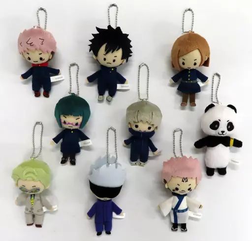 雑貨 全9種セット とるパカ! 呪術廻戦 ぬいぐるみ マスコット ～sugar pochette～