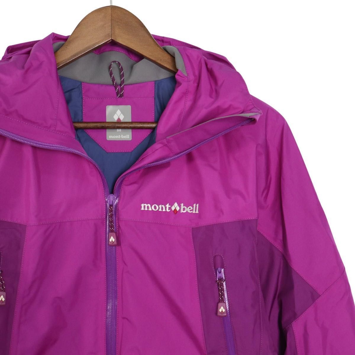 mont-bell モンベル ドロワットパーカー M レディース パープル