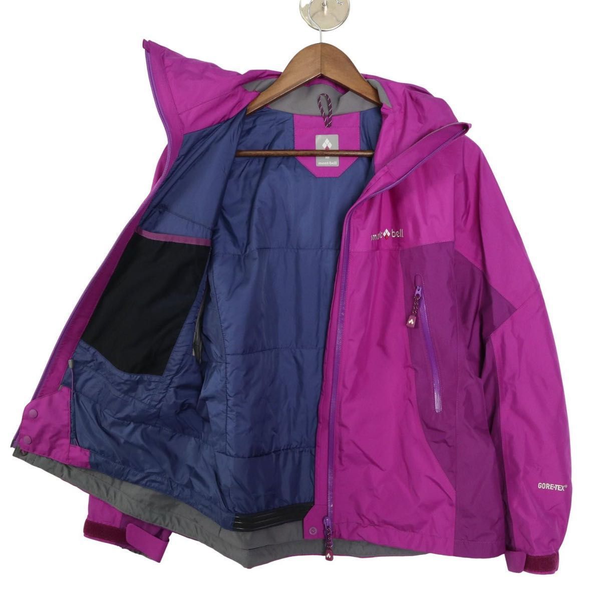 mont-bell モンベル ドロワットパーカー M レディース パープル