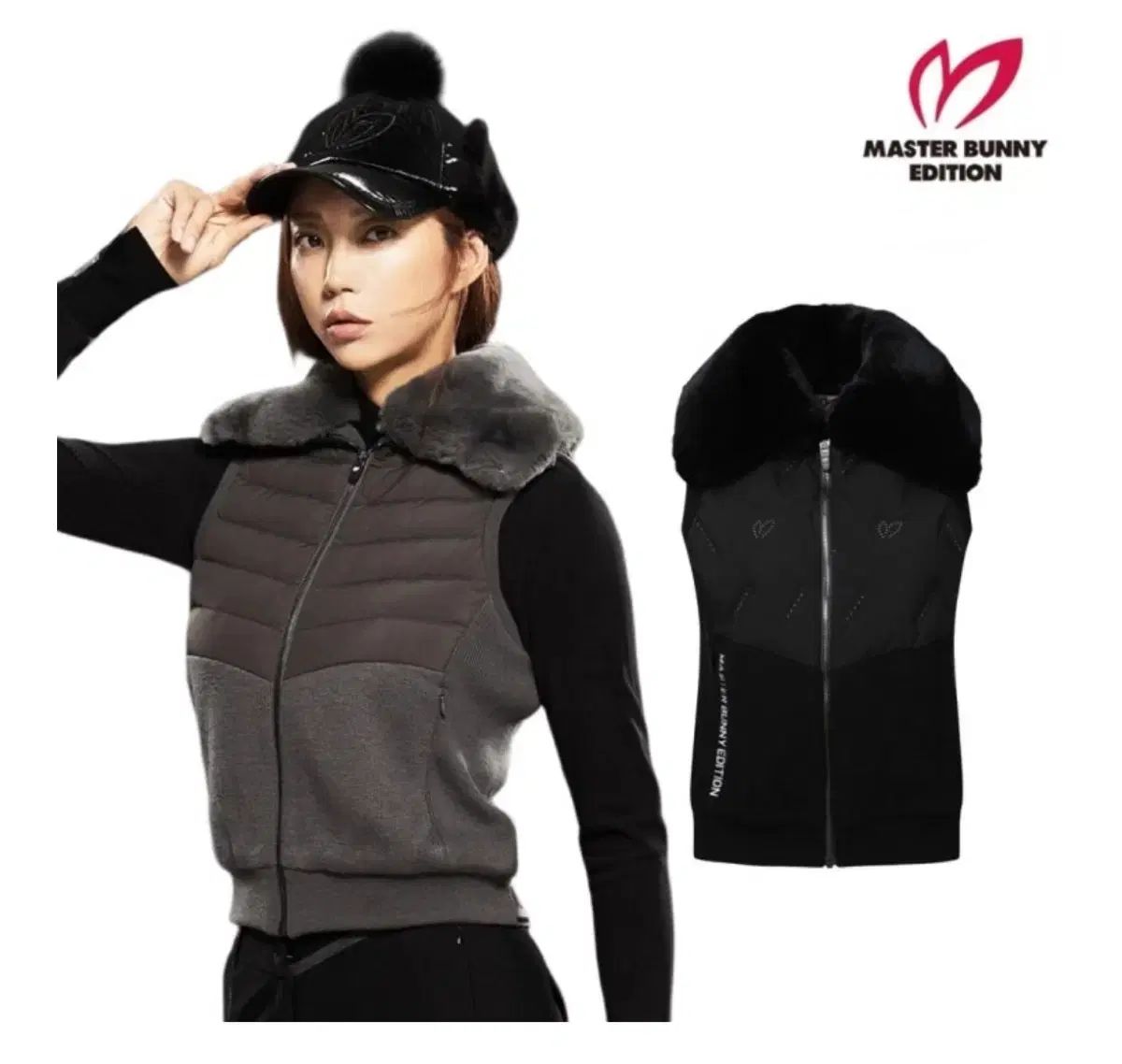 マスターバニーエディション 完全にかわいいファーダウンベスト ぜひゲットしてください