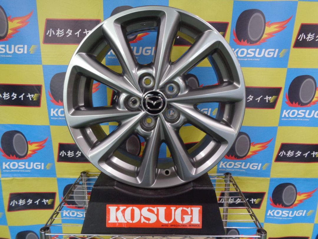 美品 マツダ CX-5 純正ホイール 17インチ 7J-17 5H114.3 +45 CX-8
