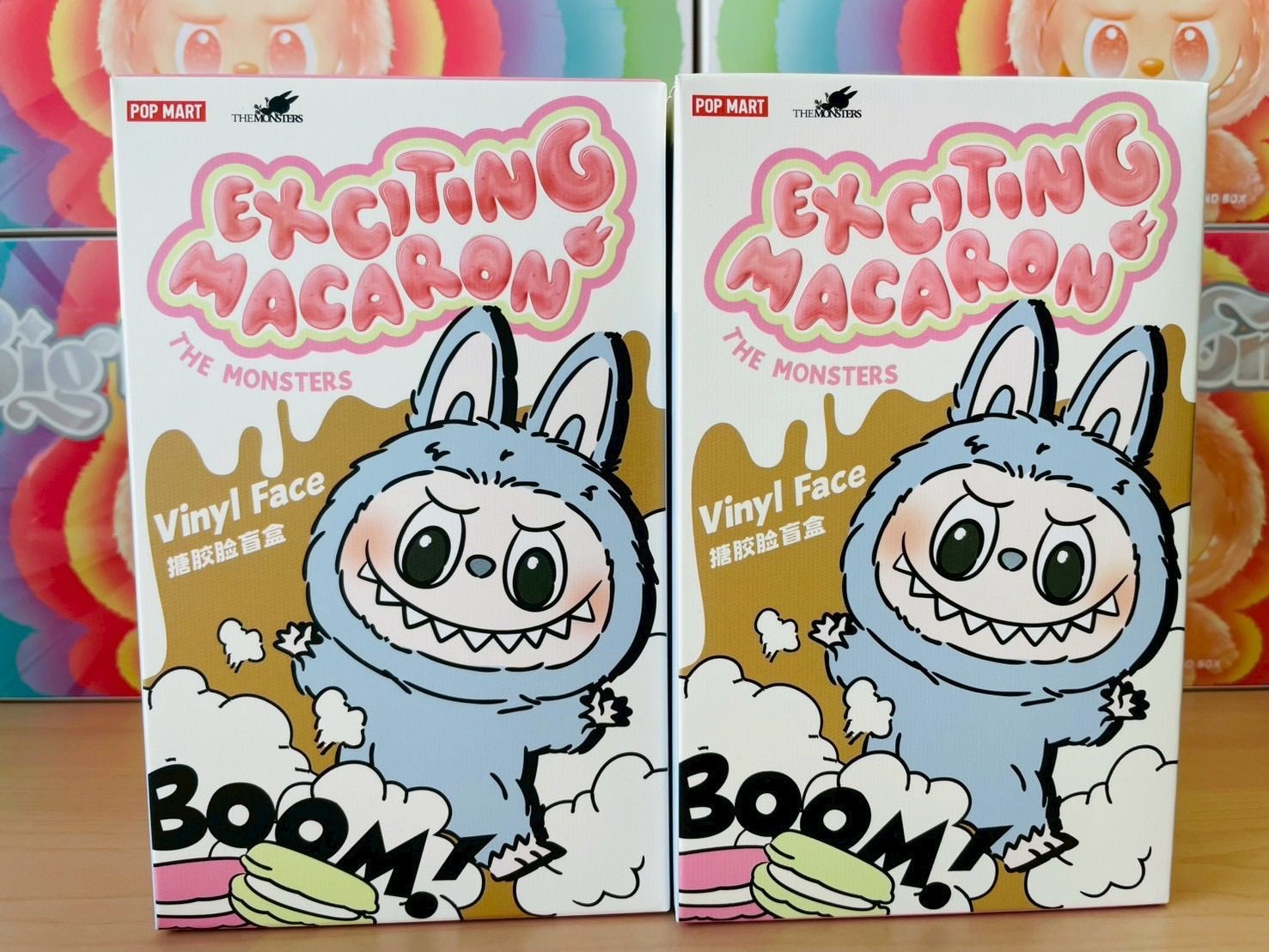 POP MART THE MONSTERS EXCITING MACARON VINYL FACE フィギュア 2