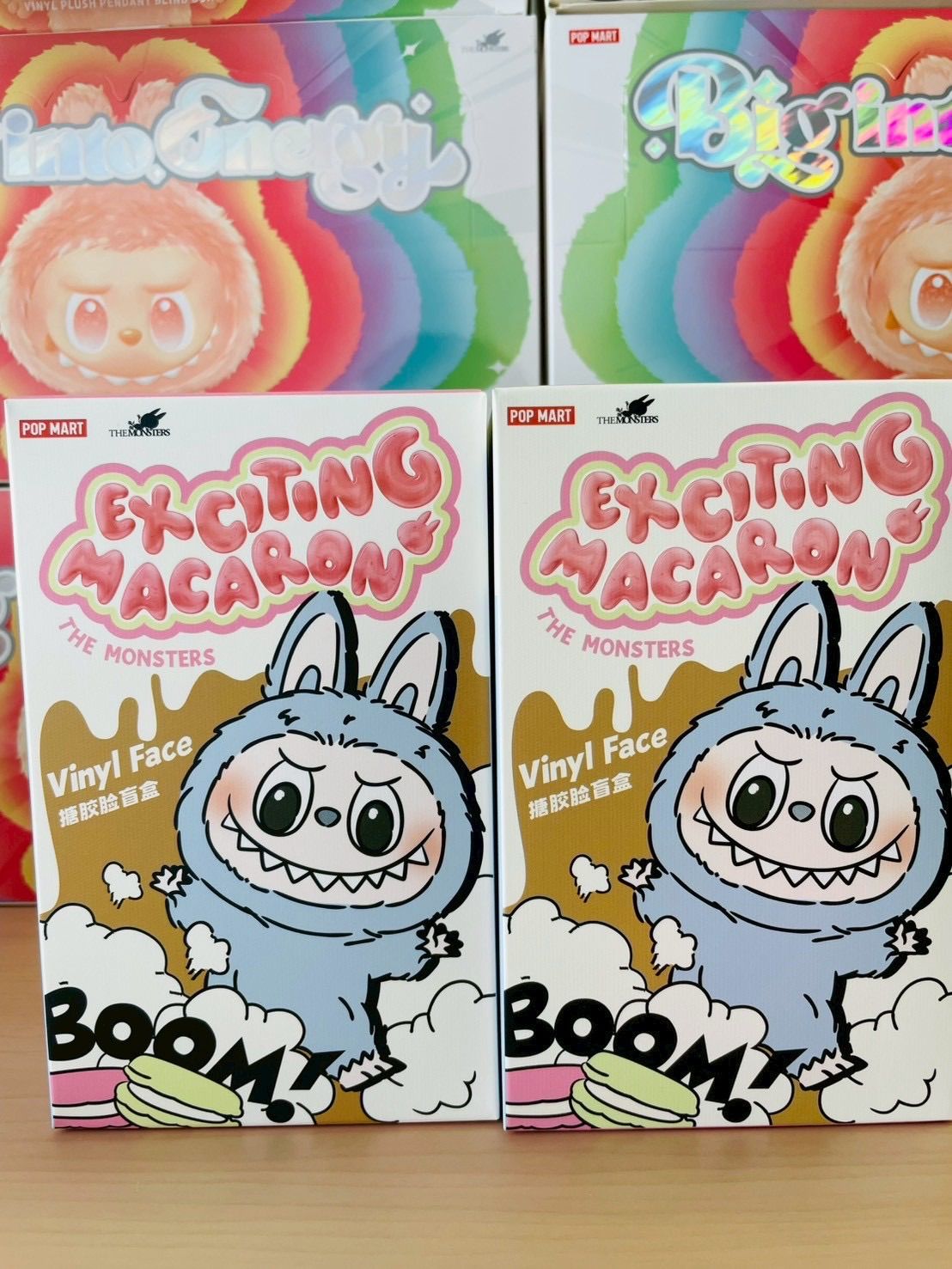 POP MART THE MONSTERS EXCITING MACARON VINYL FACE フィギュア 2